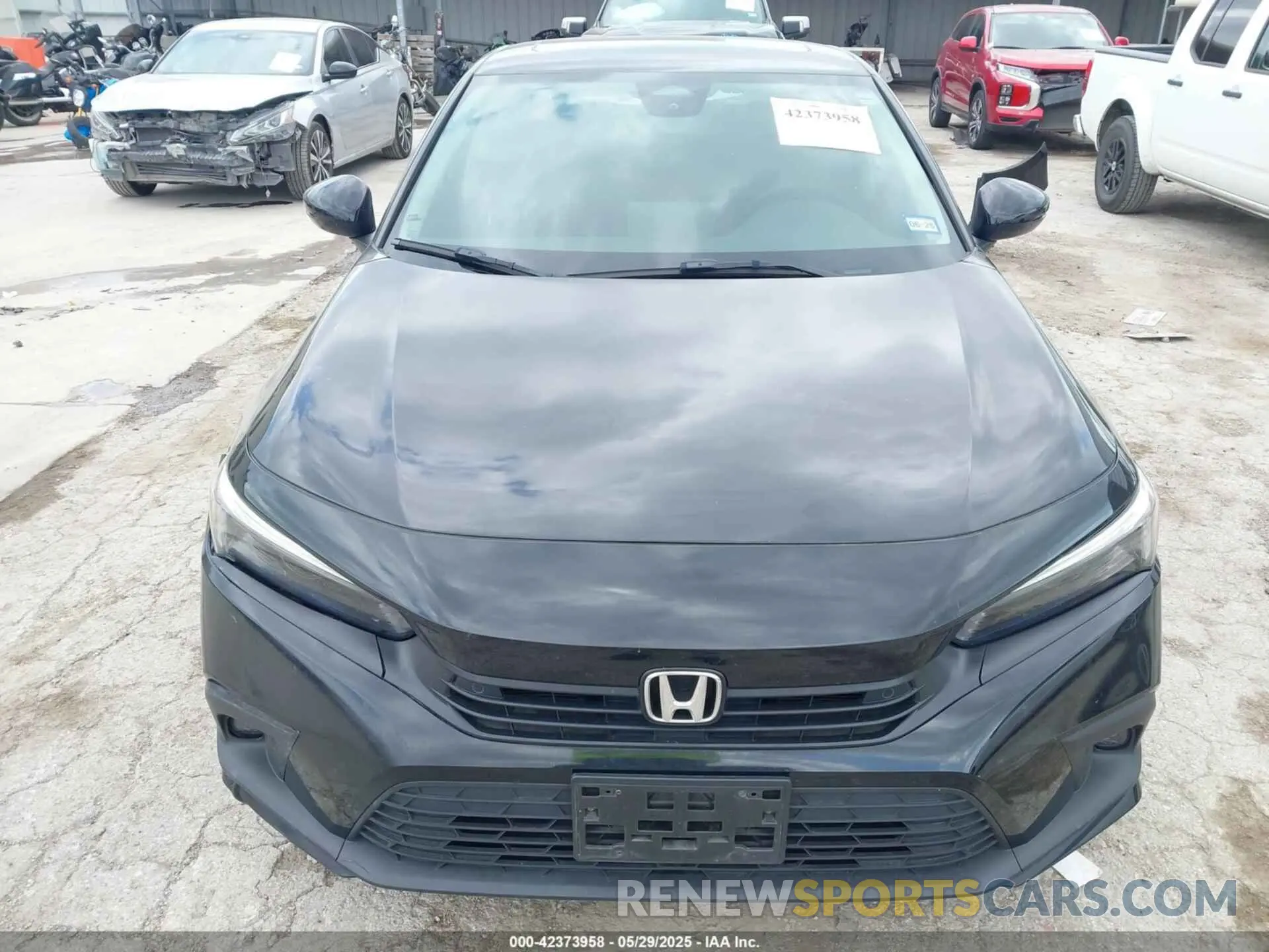 12 fotografías del automóvil dañado 2HGFE1F9XNH321586 HONDA CIVIC 2022