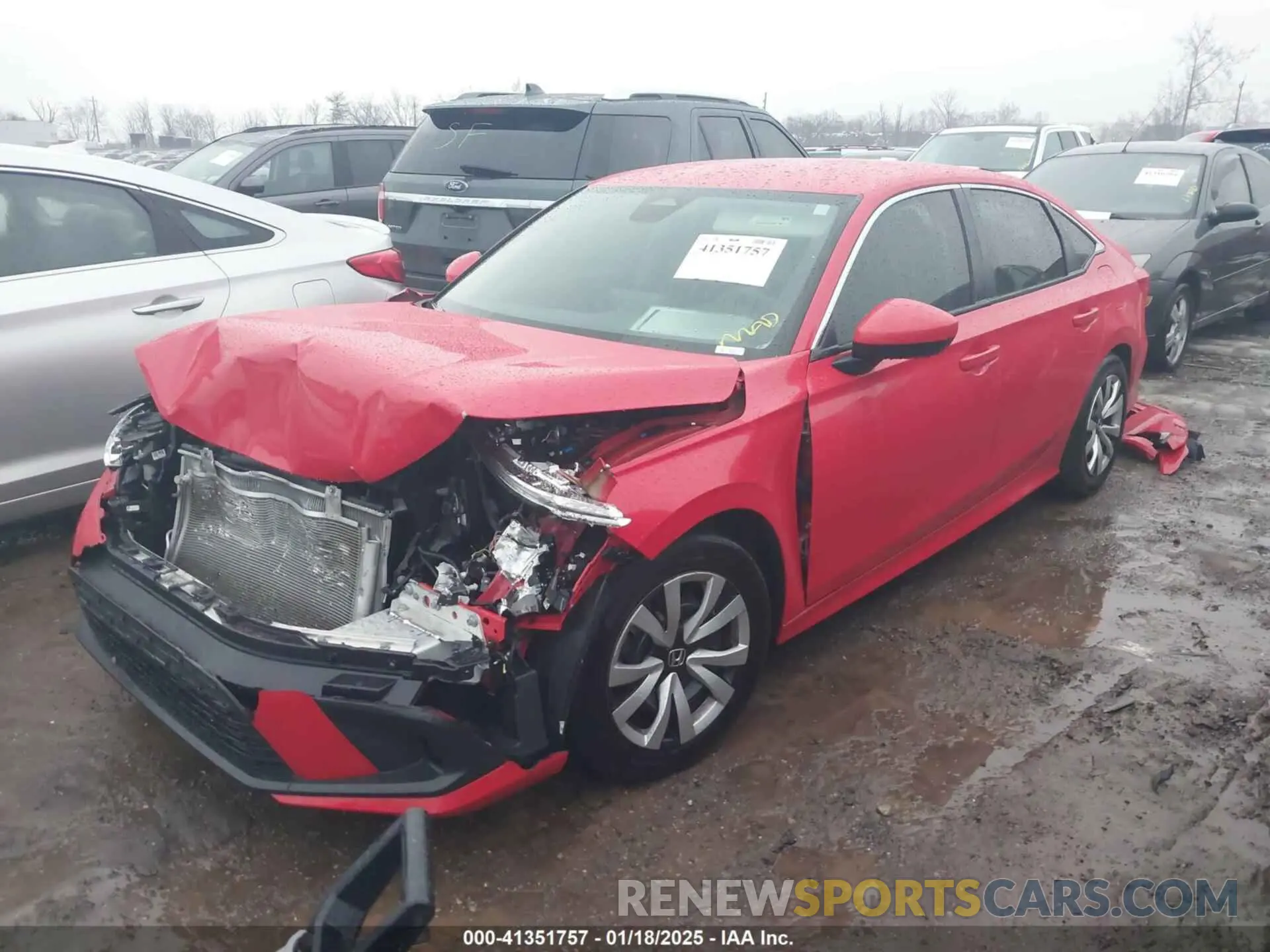 15 fotografías del automóvil dañado 2HGFE2F20NH513186 HONDA CIVIC 2022