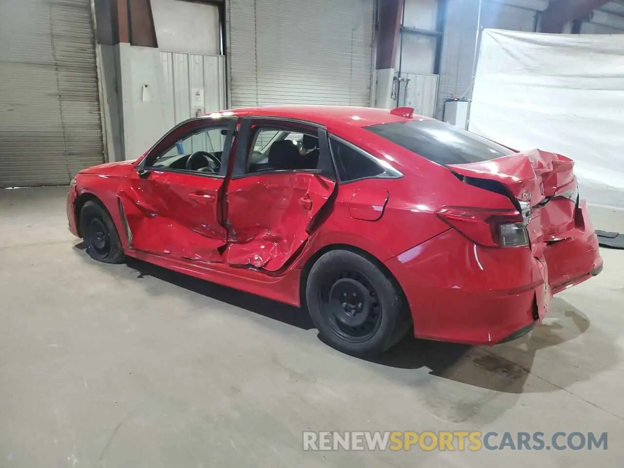 2 fotografías del automóvil dañado 2HGFE2F20NH522907 HONDA CIVIC 2022