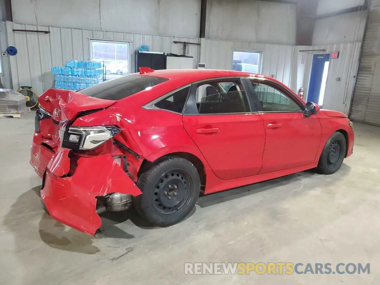 3 fotografías del automóvil dañado 2HGFE2F20NH522907 HONDA CIVIC 2022