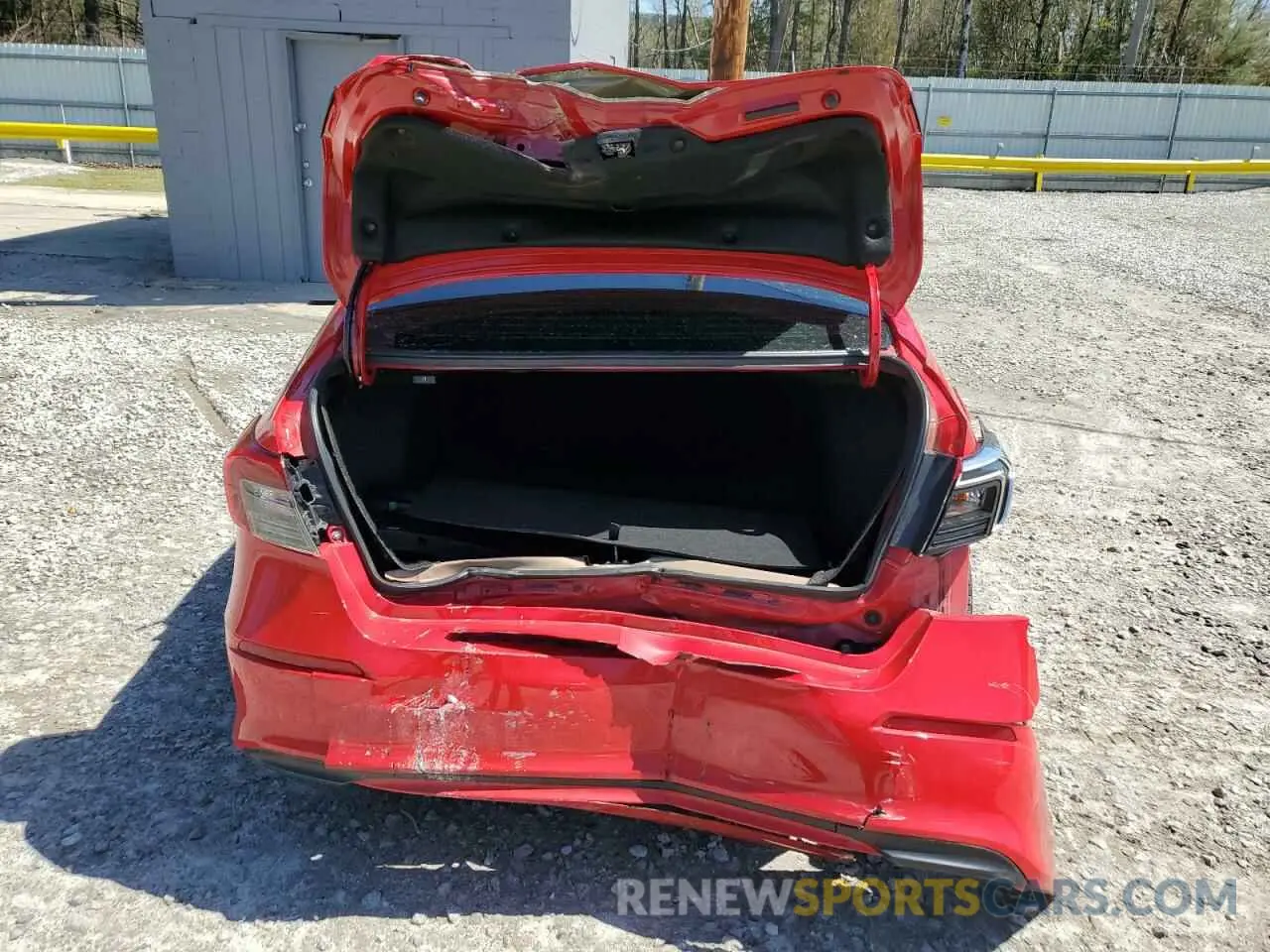 6 fotografías del automóvil dañado 2HGFE2F20NH522907 HONDA CIVIC 2022