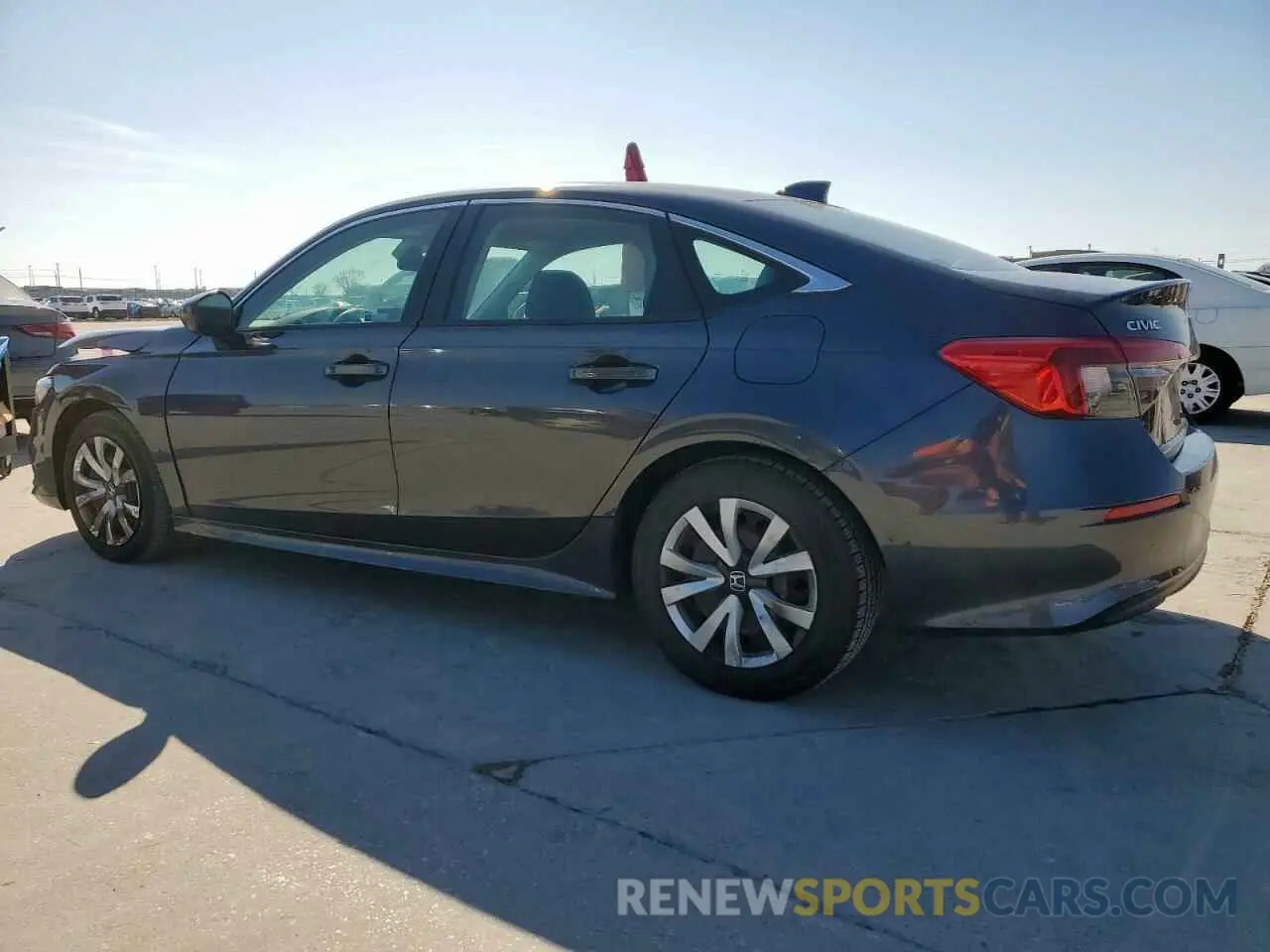 2 fotografías del automóvil dañado 2HGFE2F20NH530036 HONDA CIVIC 2022