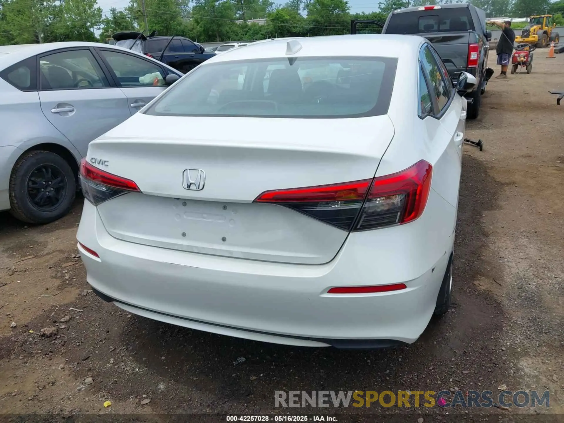 16 fotografías del automóvil dañado 2HGFE2F20NH541456 HONDA CIVIC 2022