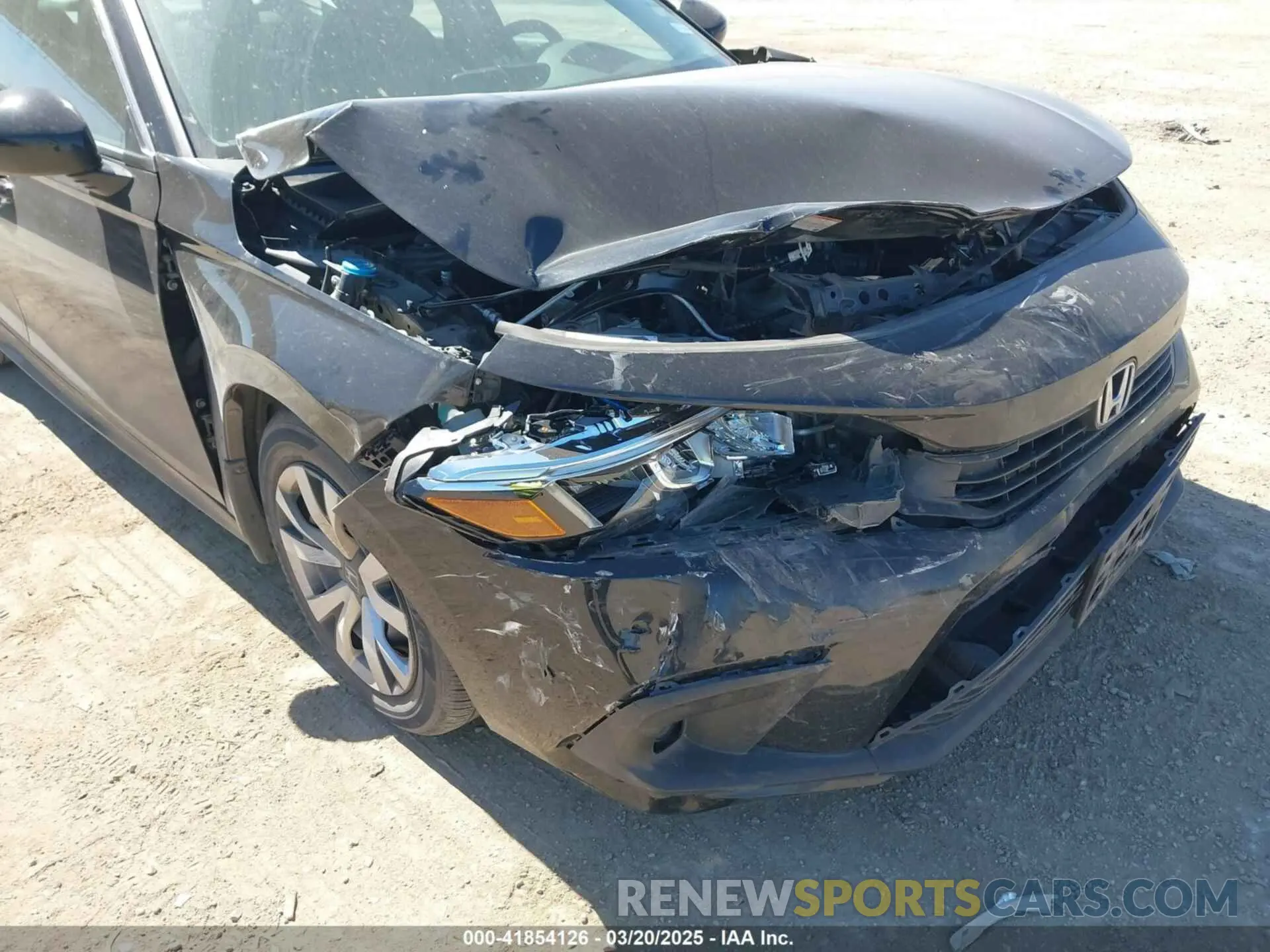 6 fotografías del automóvil dañado 2HGFE2F20NH573453 HONDA CIVIC 2022