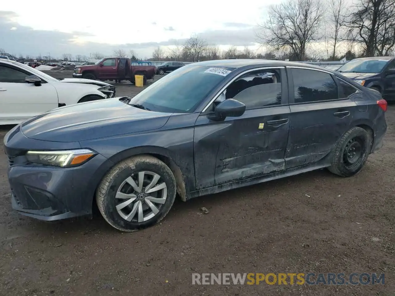 1 fotografías del automóvil dañado 2HGFE2F21NH103335 HONDA CIVIC 2022