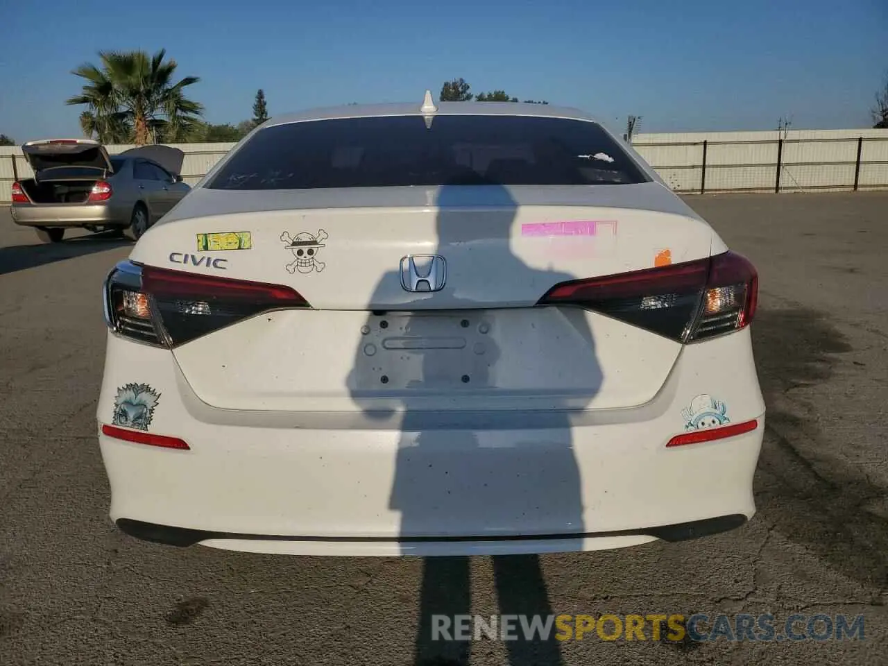 6 fotografías del automóvil dañado 2HGFE2F21NH511270 HONDA CIVIC 2022