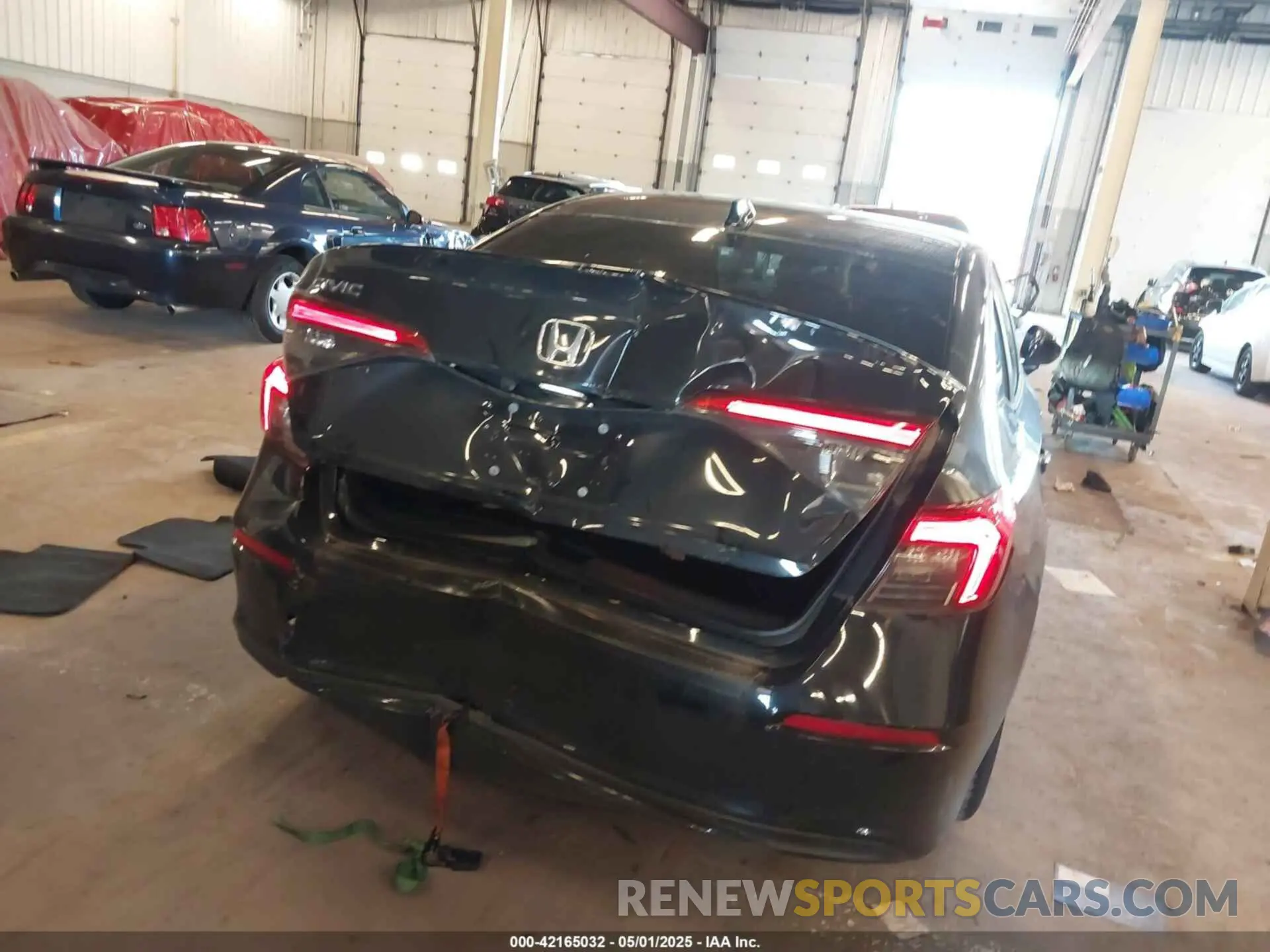 16 fotografías del automóvil dañado 2HGFE2F21NH512807 HONDA CIVIC 2022