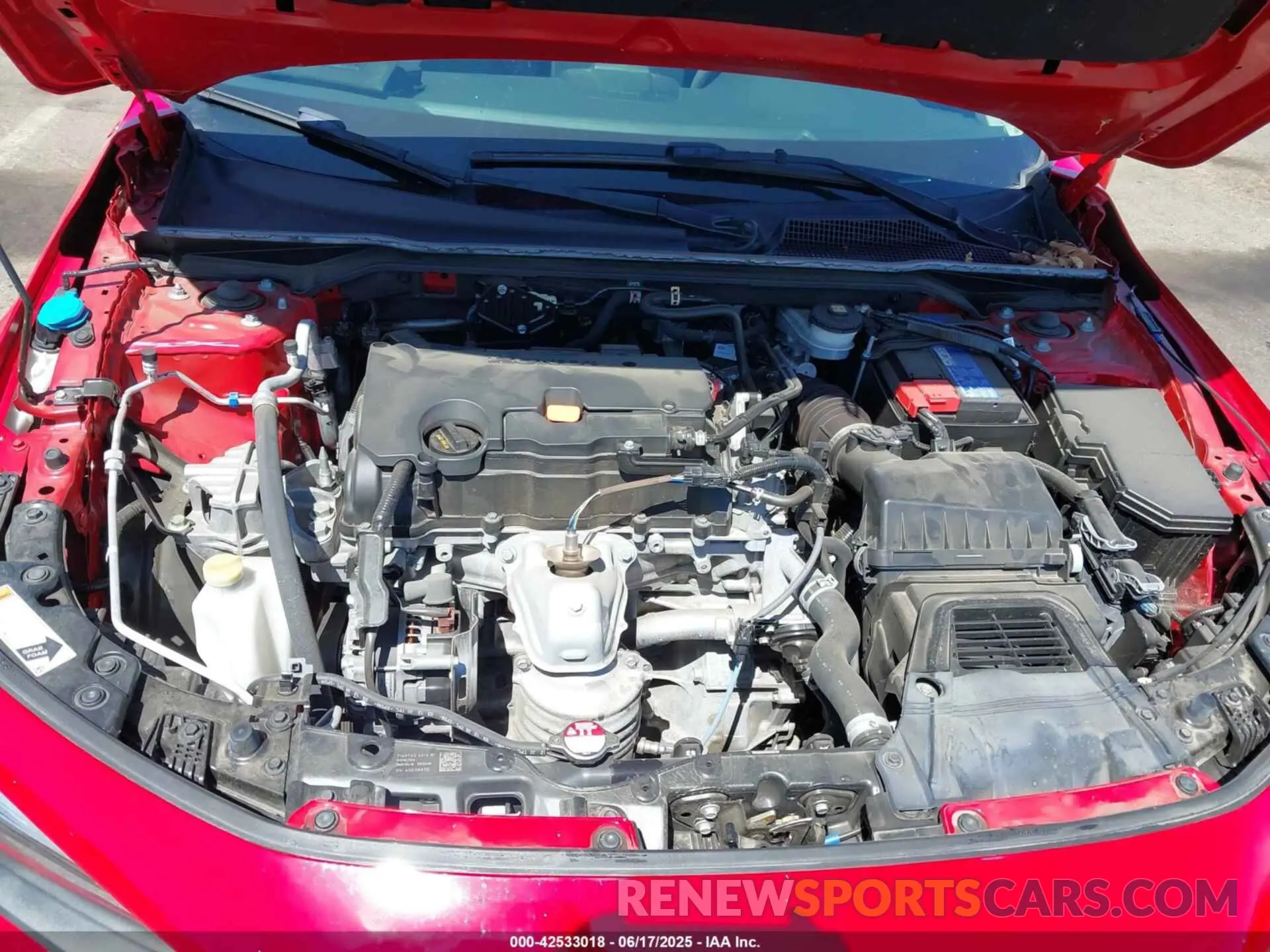 10 fotografías del automóvil dañado 2HGFE2F22NH510760 HONDA CIVIC 2022