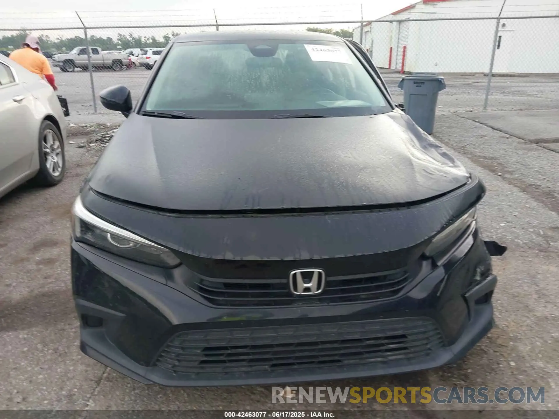 12 fotografías del automóvil dañado 2HGFE2F22NH526358 HONDA CIVIC 2022