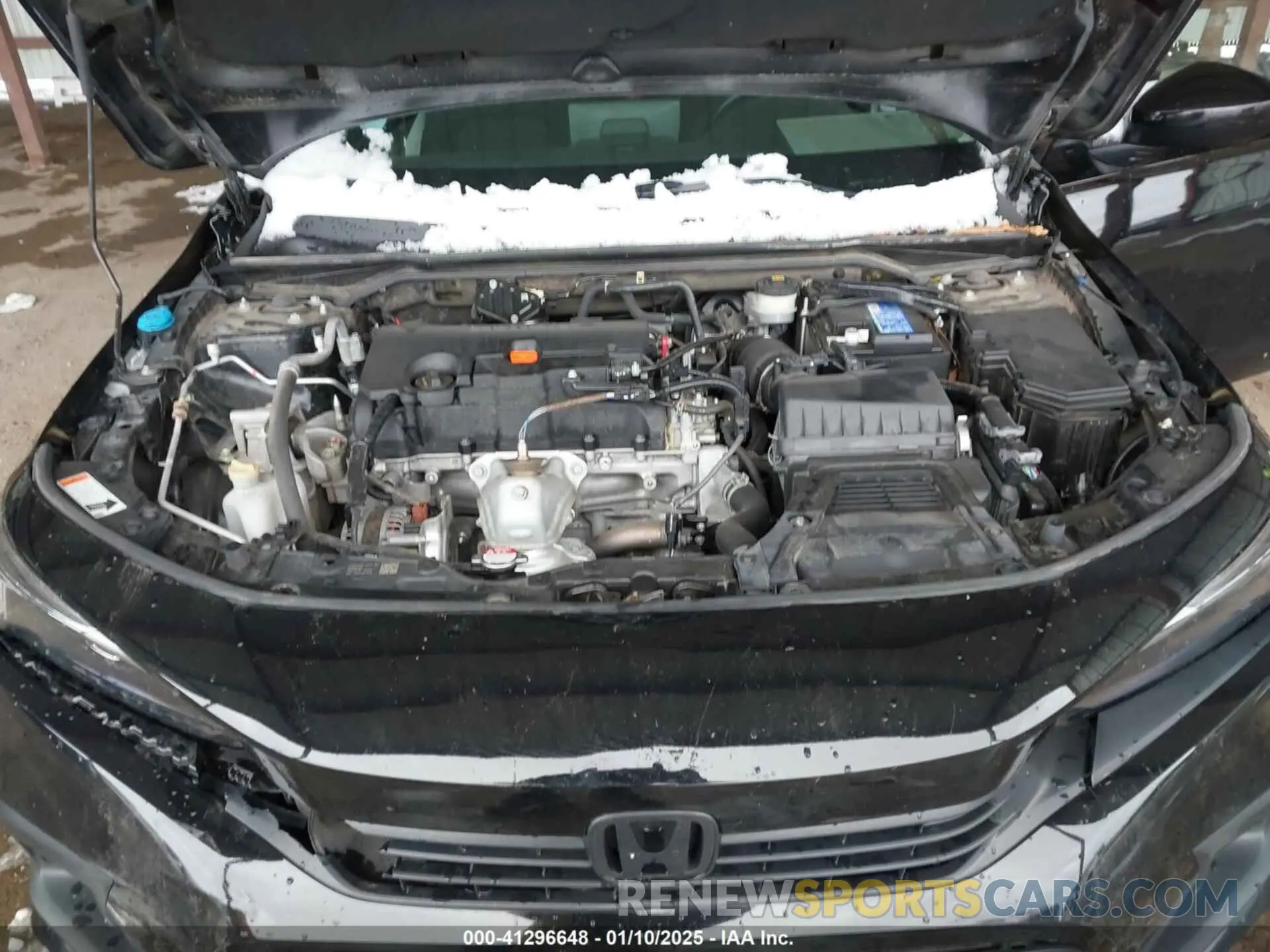 10 fotografías del automóvil dañado 2HGFE2F23NH508614 HONDA CIVIC 2022
