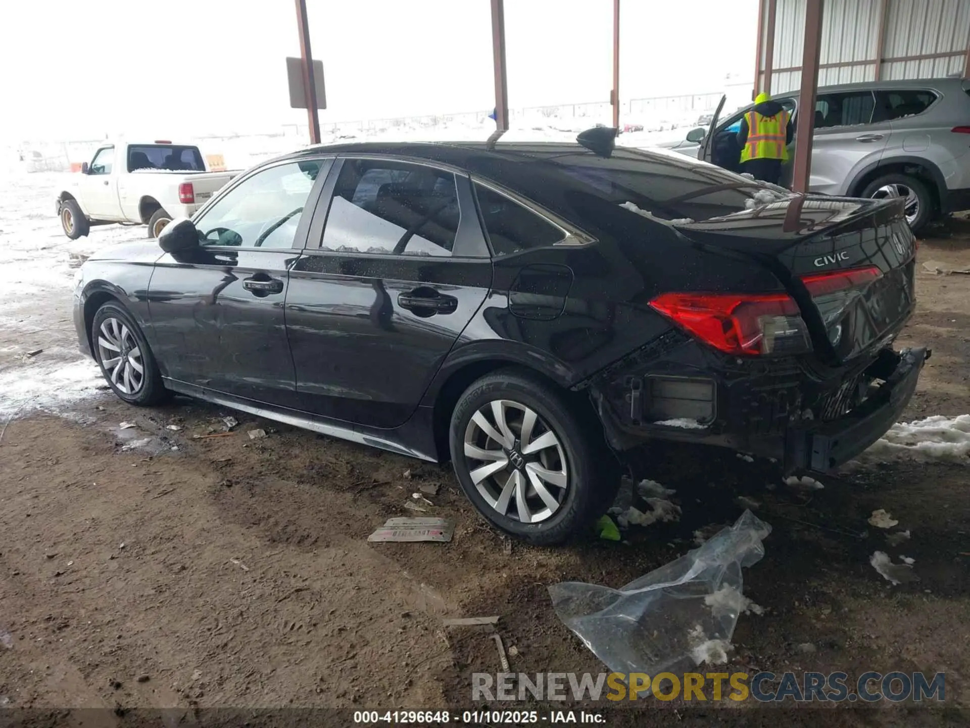 3 fotografías del automóvil dañado 2HGFE2F23NH508614 HONDA CIVIC 2022