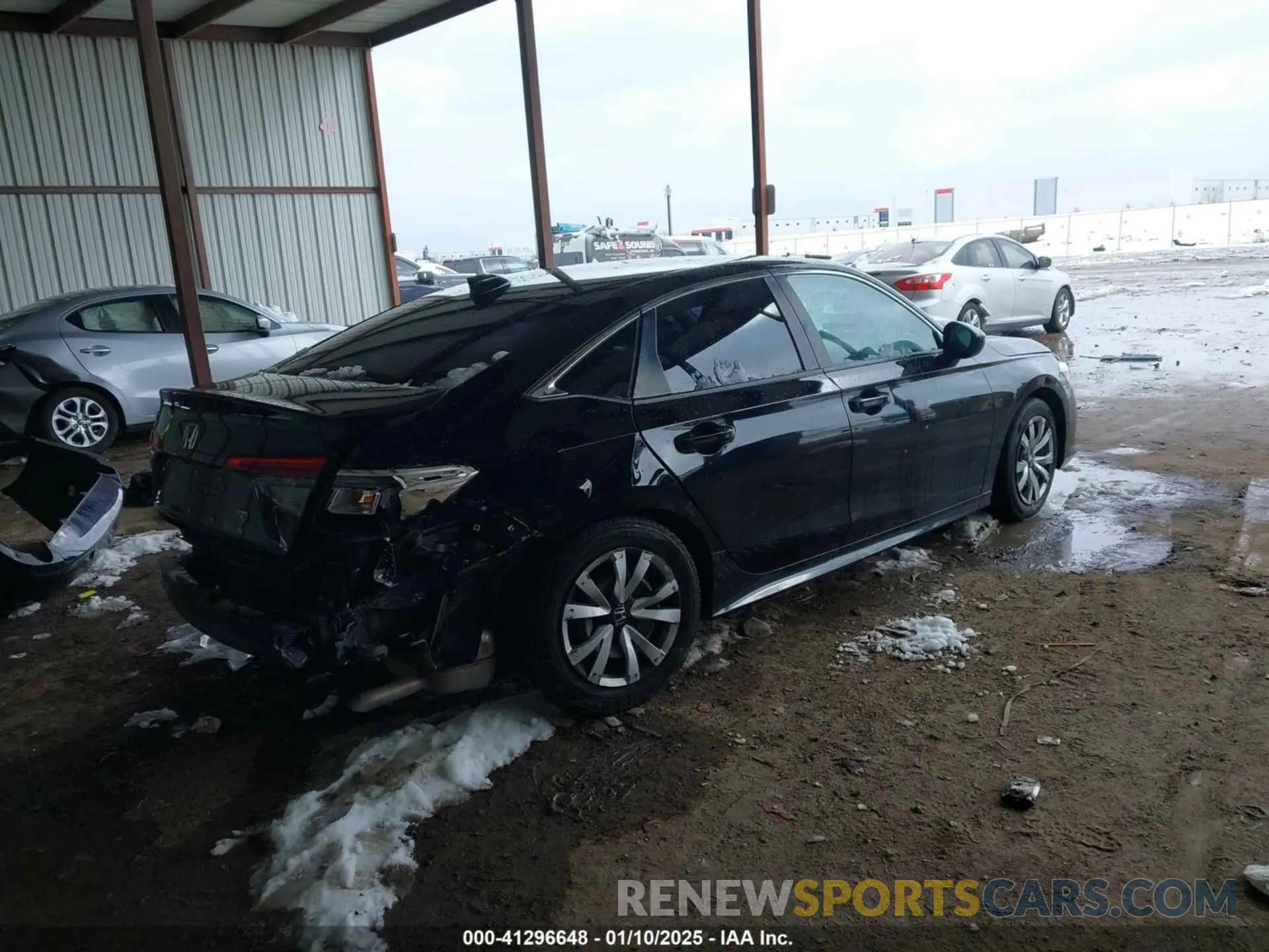4 fotografías del automóvil dañado 2HGFE2F23NH508614 HONDA CIVIC 2022