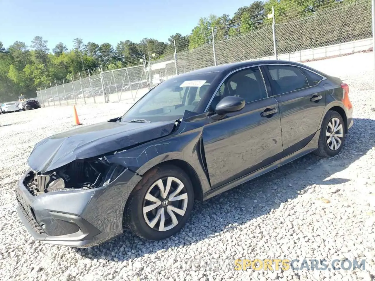 1 fotografías del automóvil dañado 2HGFE2F23NH596614 HONDA CIVIC 2022