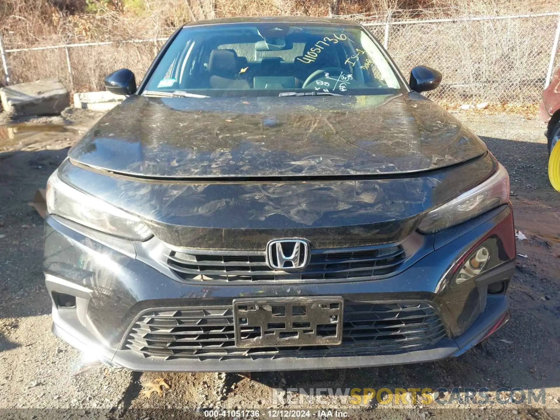 12 fotografías del automóvil dañado 2HGFE2F24NH513823 HONDA CIVIC 2022