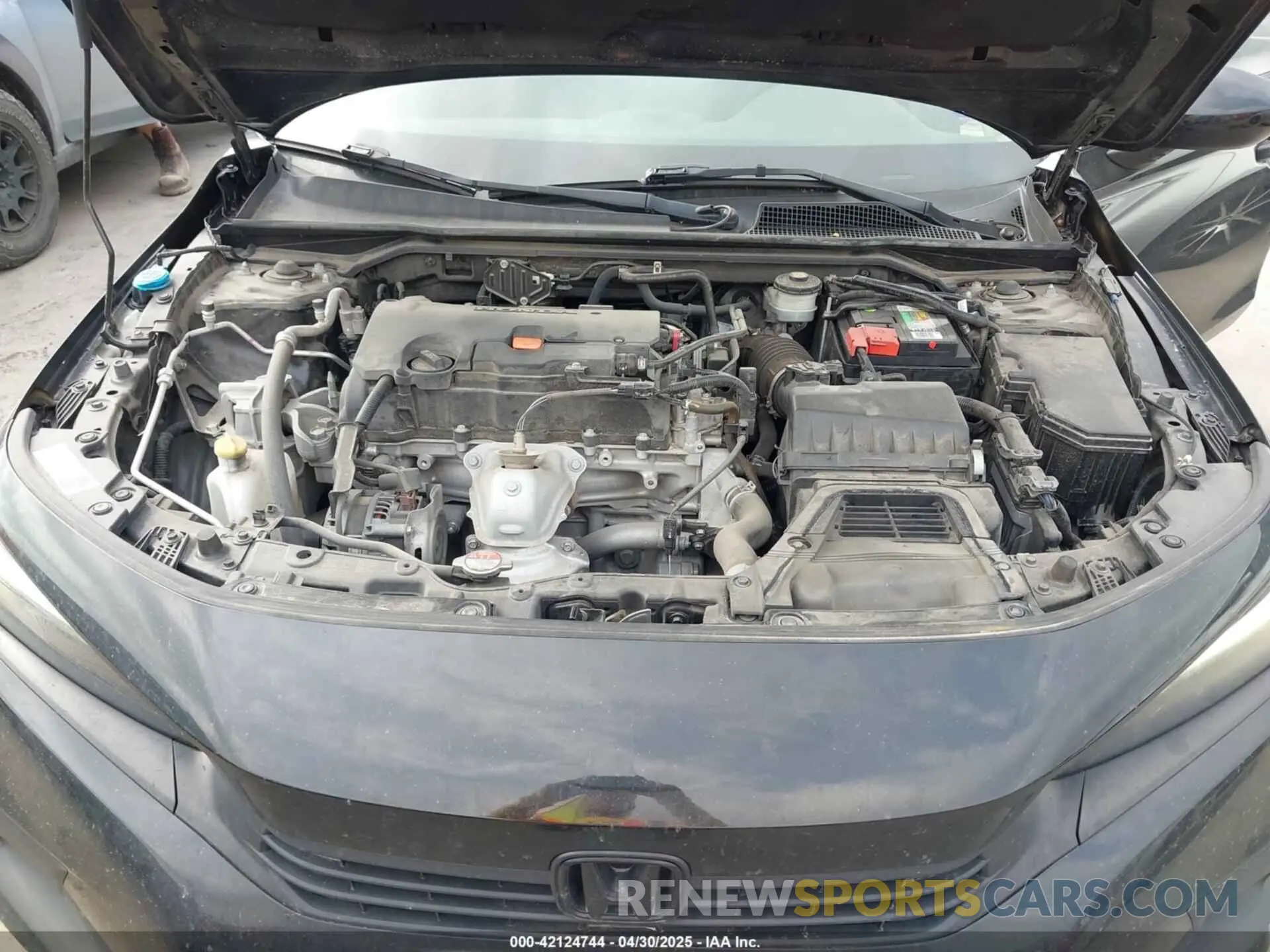 10 fotografías del automóvil dañado 2HGFE2F24NH523607 HONDA CIVIC 2022