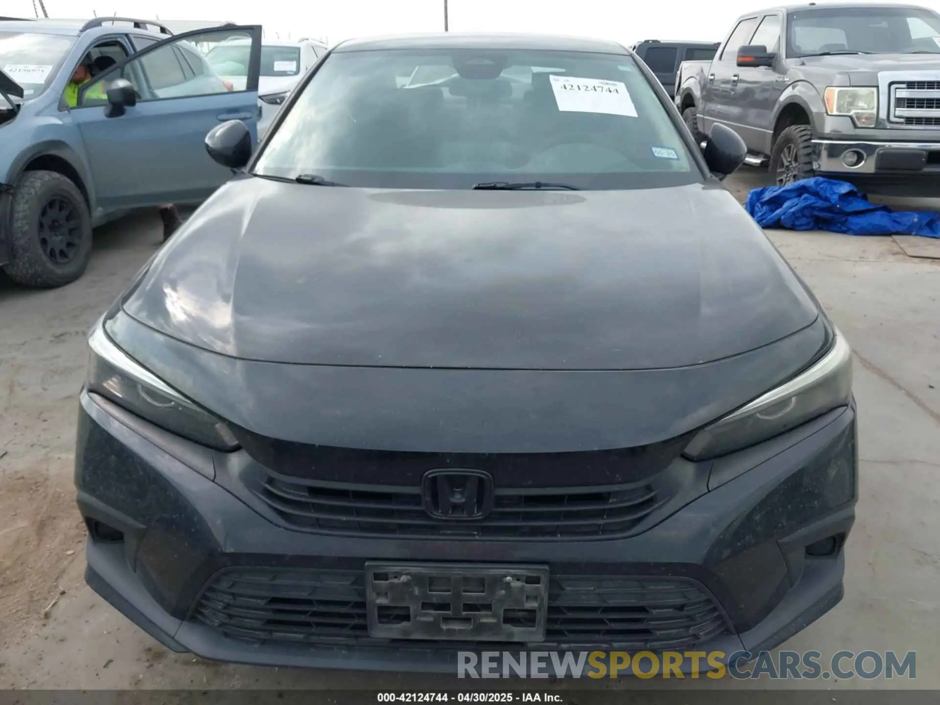 13 fotografías del automóvil dañado 2HGFE2F24NH523607 HONDA CIVIC 2022