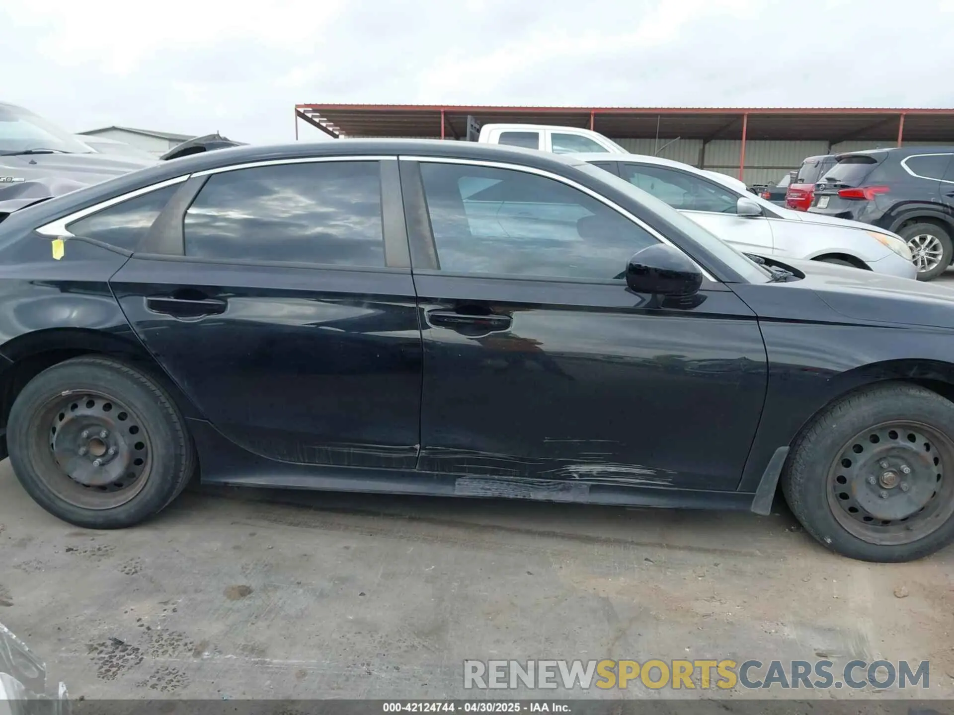 14 fotografías del automóvil dañado 2HGFE2F24NH523607 HONDA CIVIC 2022