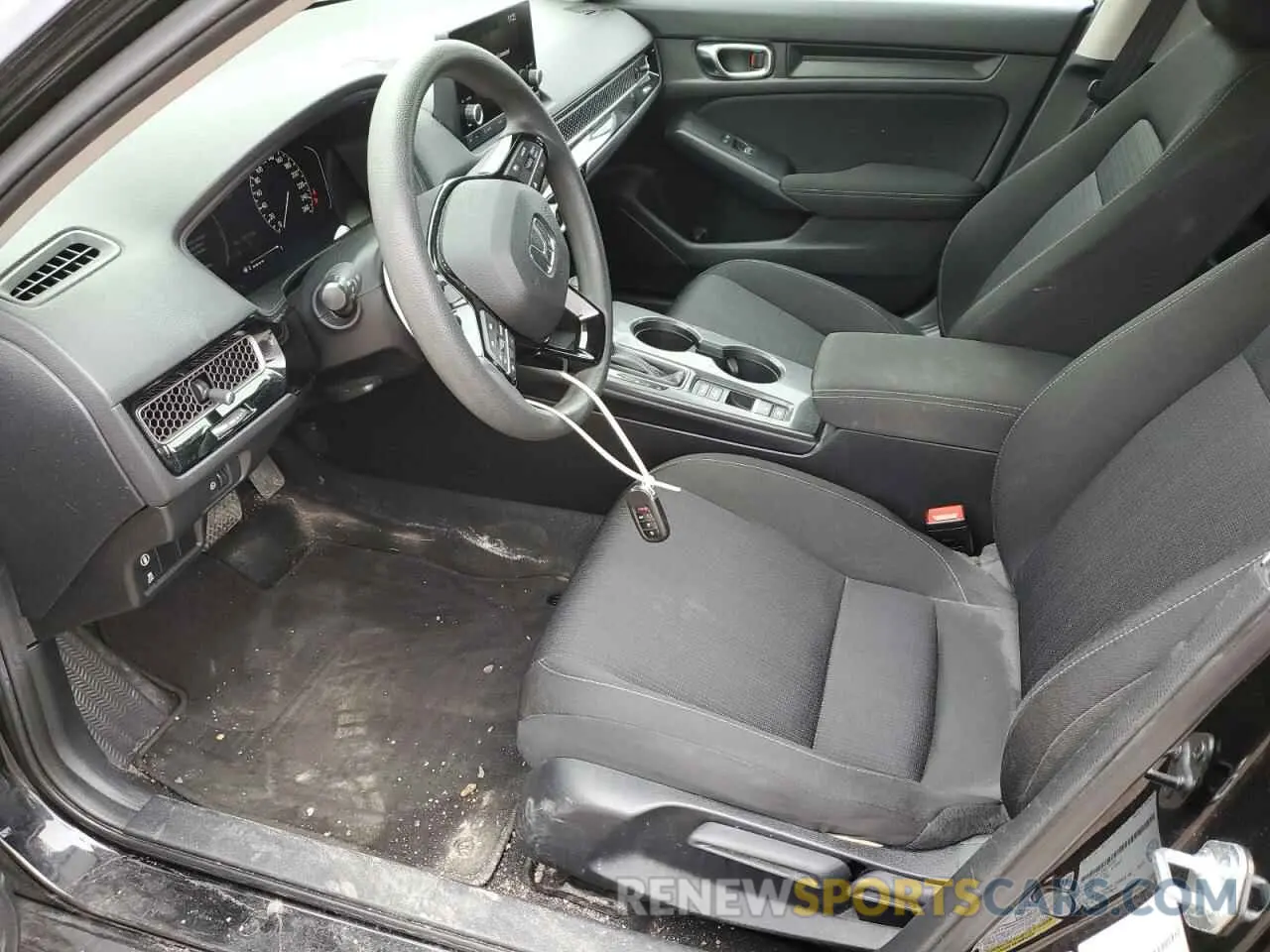 7 fotografías del automóvil dañado 2HGFE2F25NH100499 HONDA CIVIC 2022