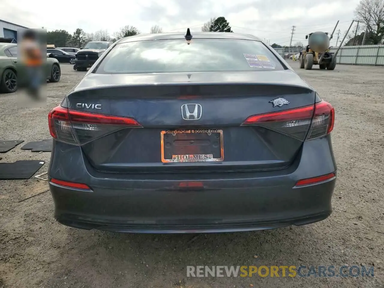 6 fotografías del automóvil dañado 2HGFE2F25NH517816 HONDA CIVIC 2022