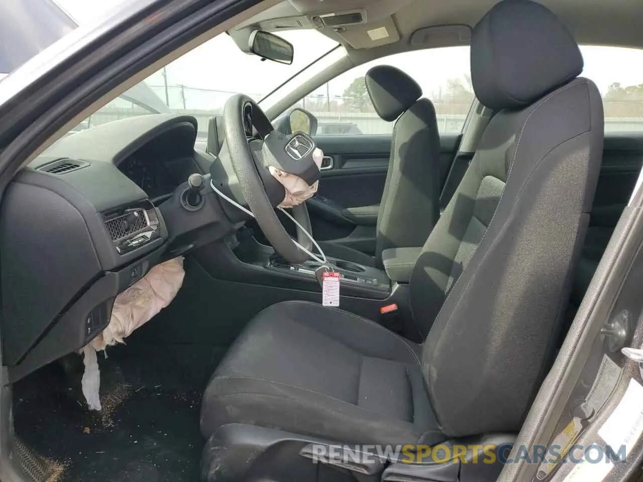 7 fotografías del automóvil dañado 2HGFE2F25NH517816 HONDA CIVIC 2022