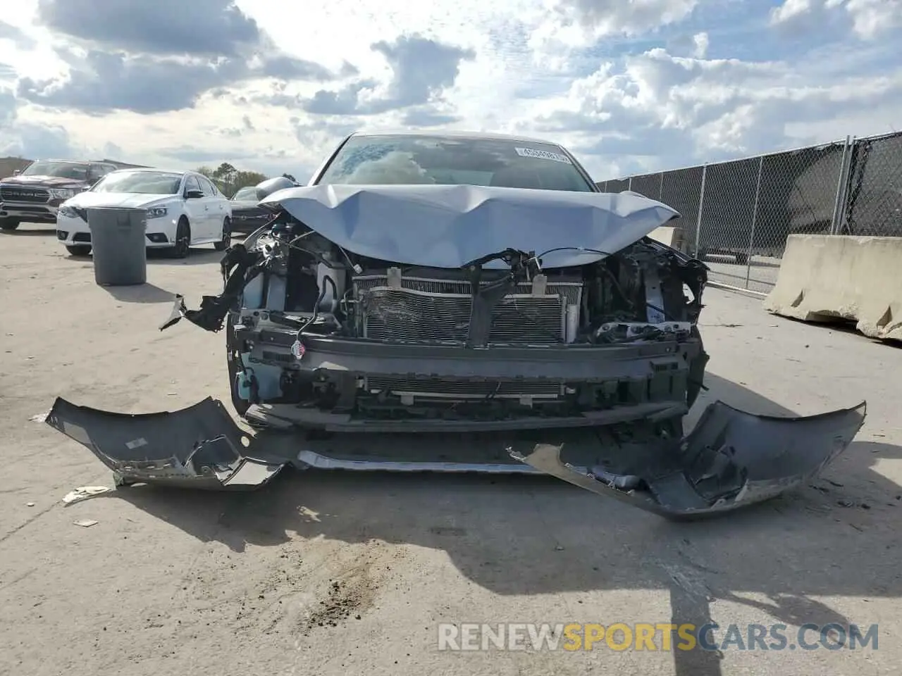 5 fotografías del automóvil dañado 2HGFE2F25NH530095 HONDA CIVIC 2022