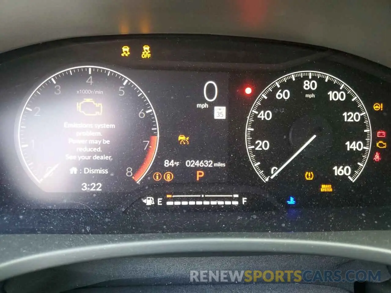 9 fotografías del automóvil dañado 2HGFE2F25NH530095 HONDA CIVIC 2022
