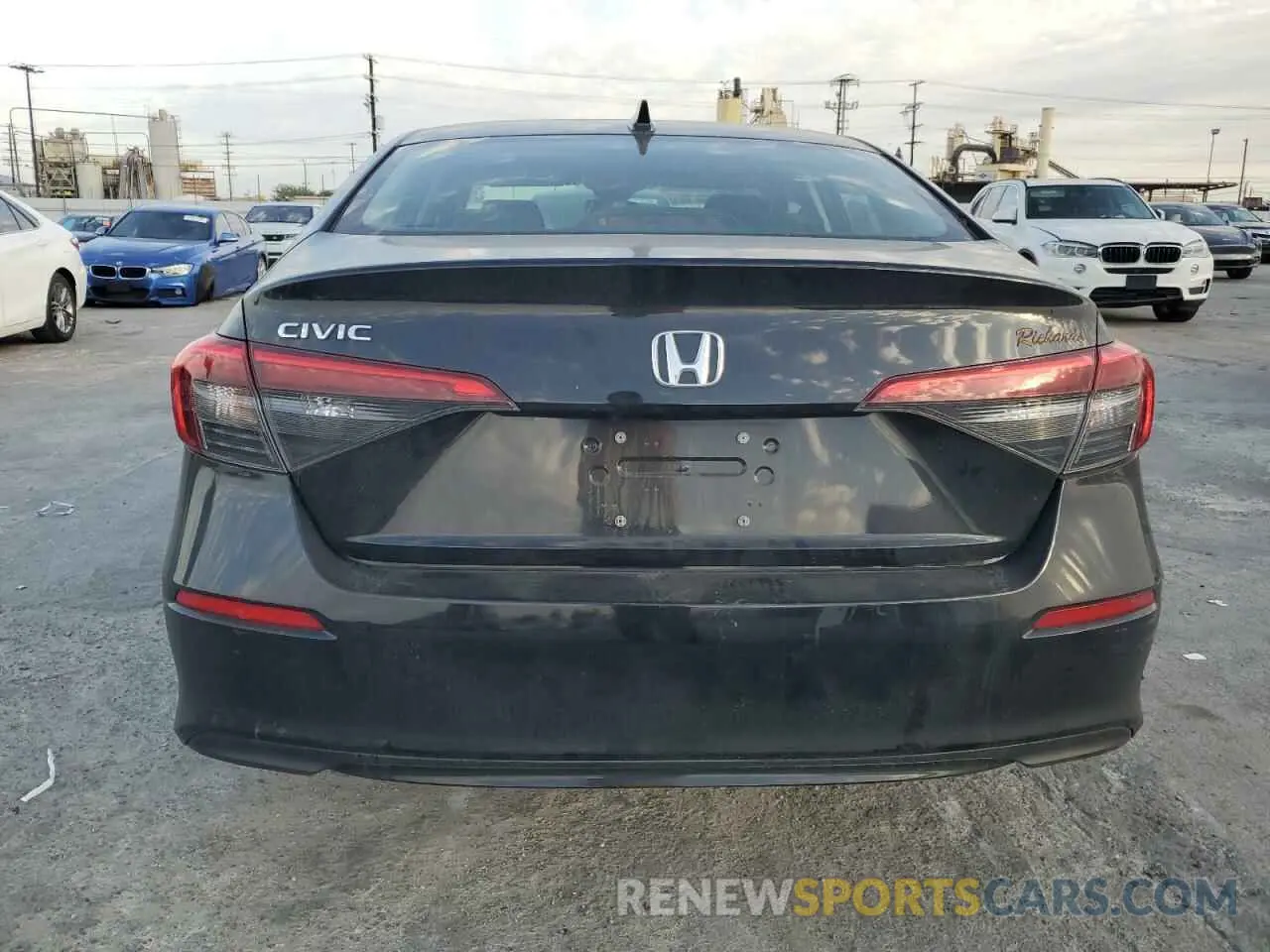 6 fotografías del automóvil dañado 2HGFE2F26NH528615 HONDA CIVIC 2022