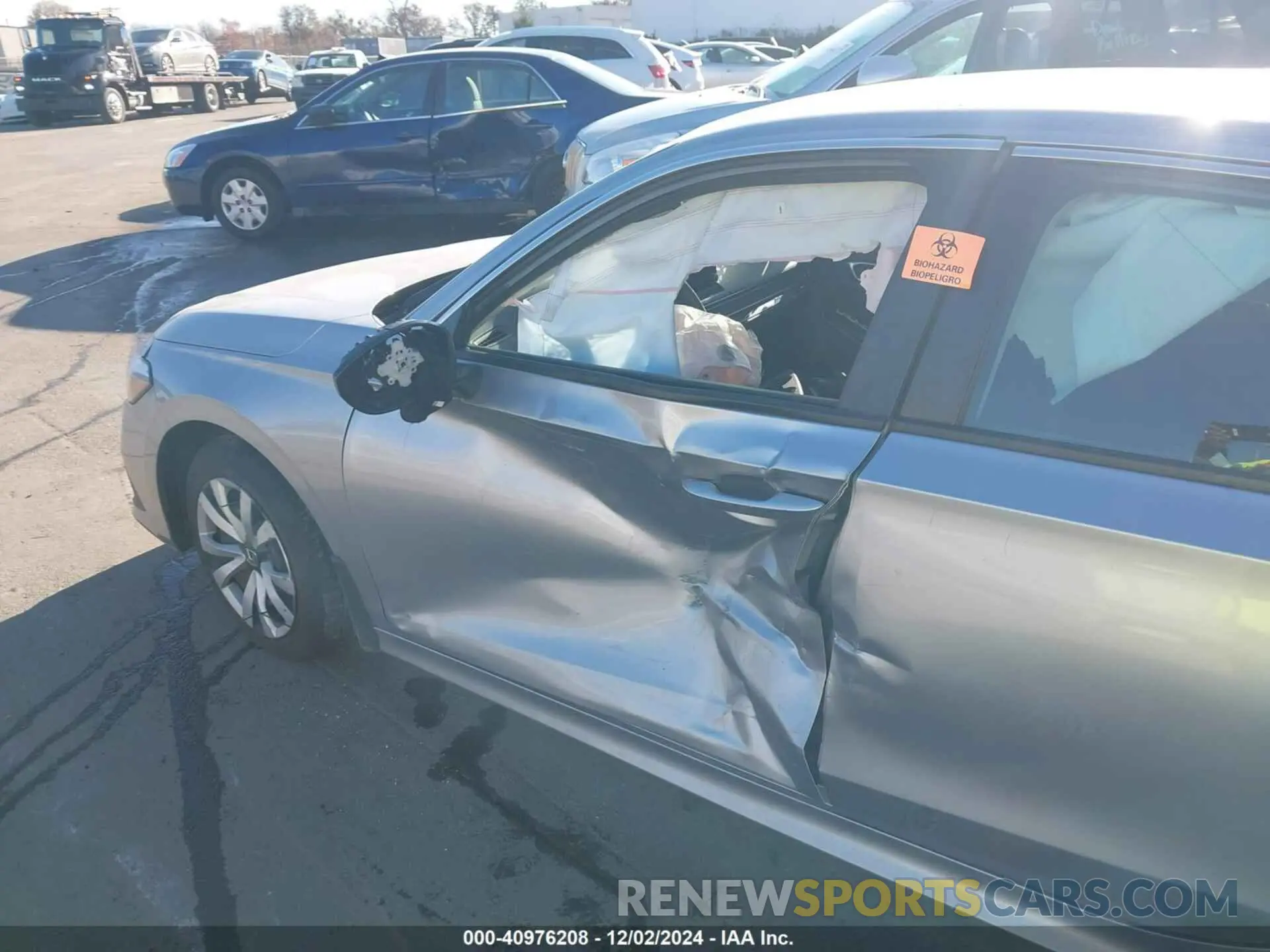 14 fotografías del automóvil dañado 2HGFE2F26NH541686 HONDA CIVIC 2022