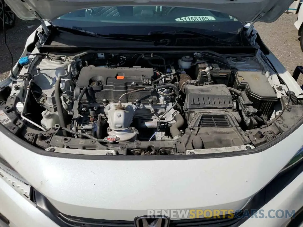 11 fotografías del automóvil dañado 2HGFE2F27NH115389 HONDA CIVIC 2022