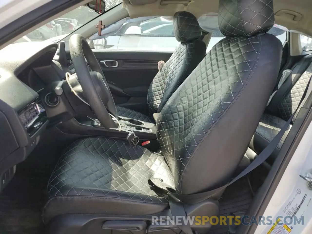 7 fotografías del automóvil dañado 2HGFE2F27NH115389 HONDA CIVIC 2022
