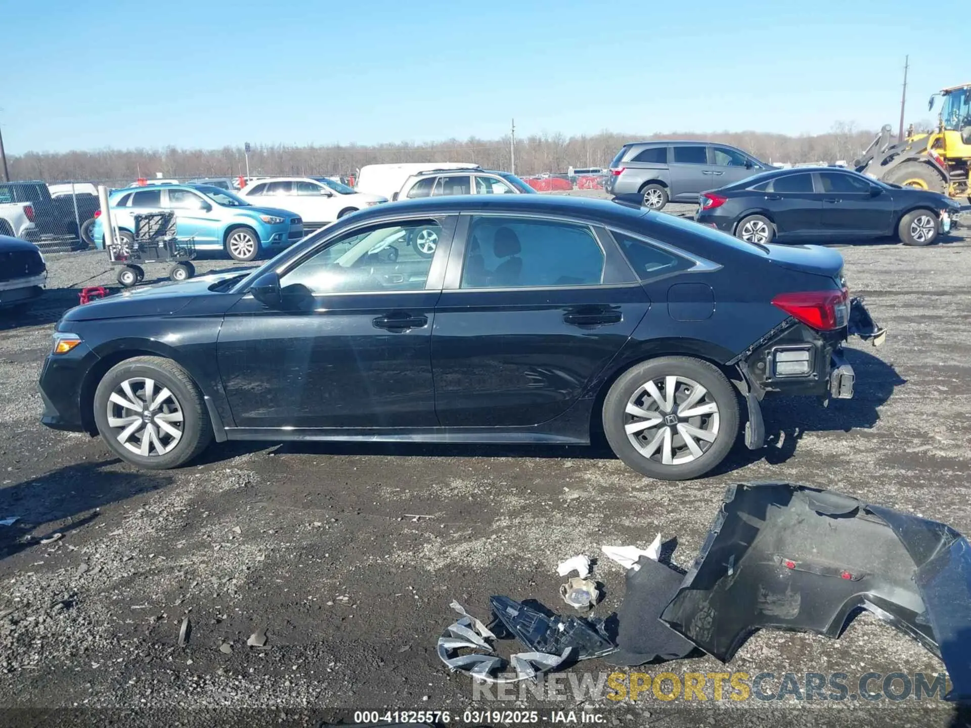14 fotografías del automóvil dañado 2HGFE2F27NH564054 HONDA CIVIC 2022