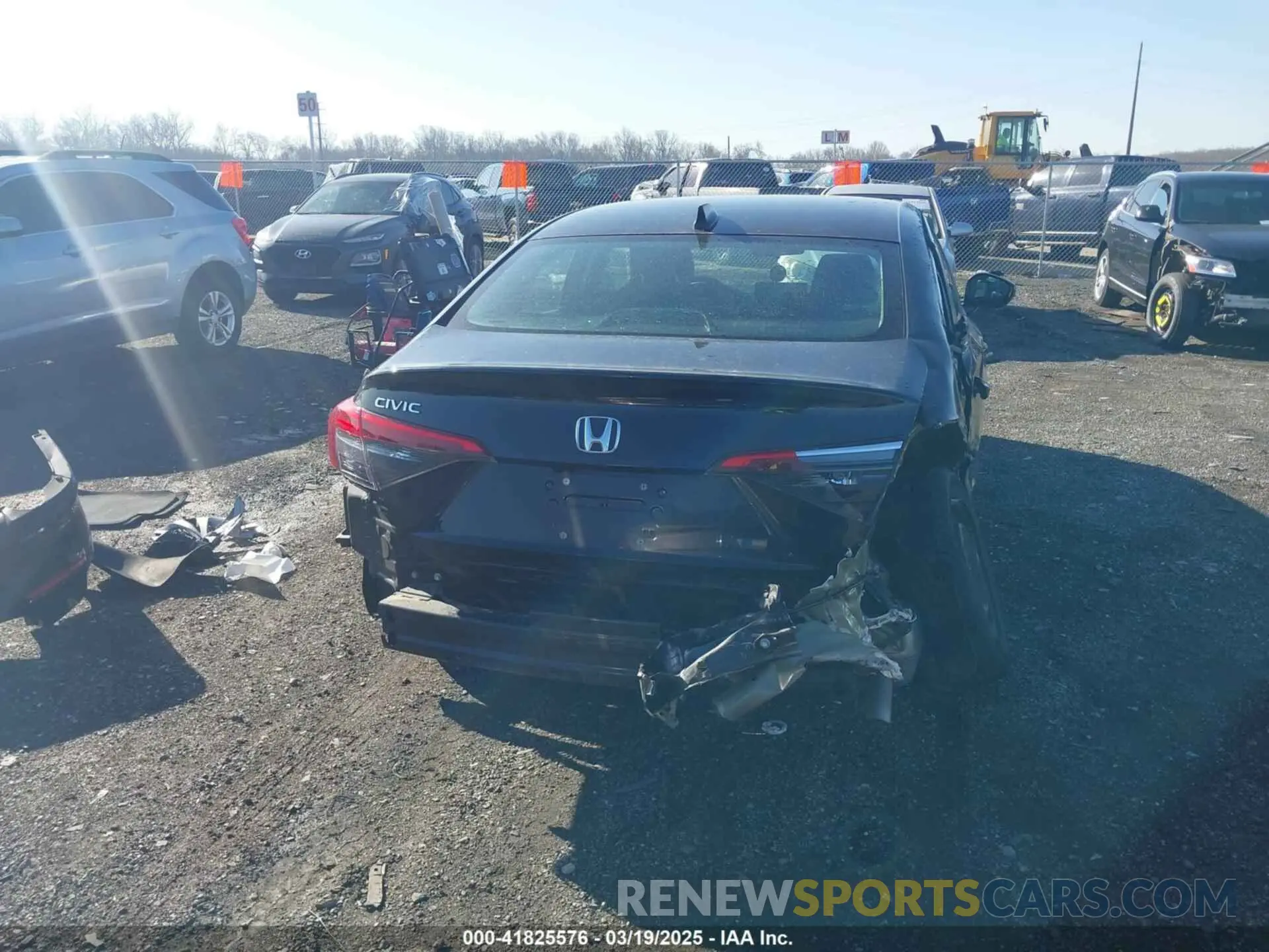 16 fotografías del automóvil dañado 2HGFE2F27NH564054 HONDA CIVIC 2022