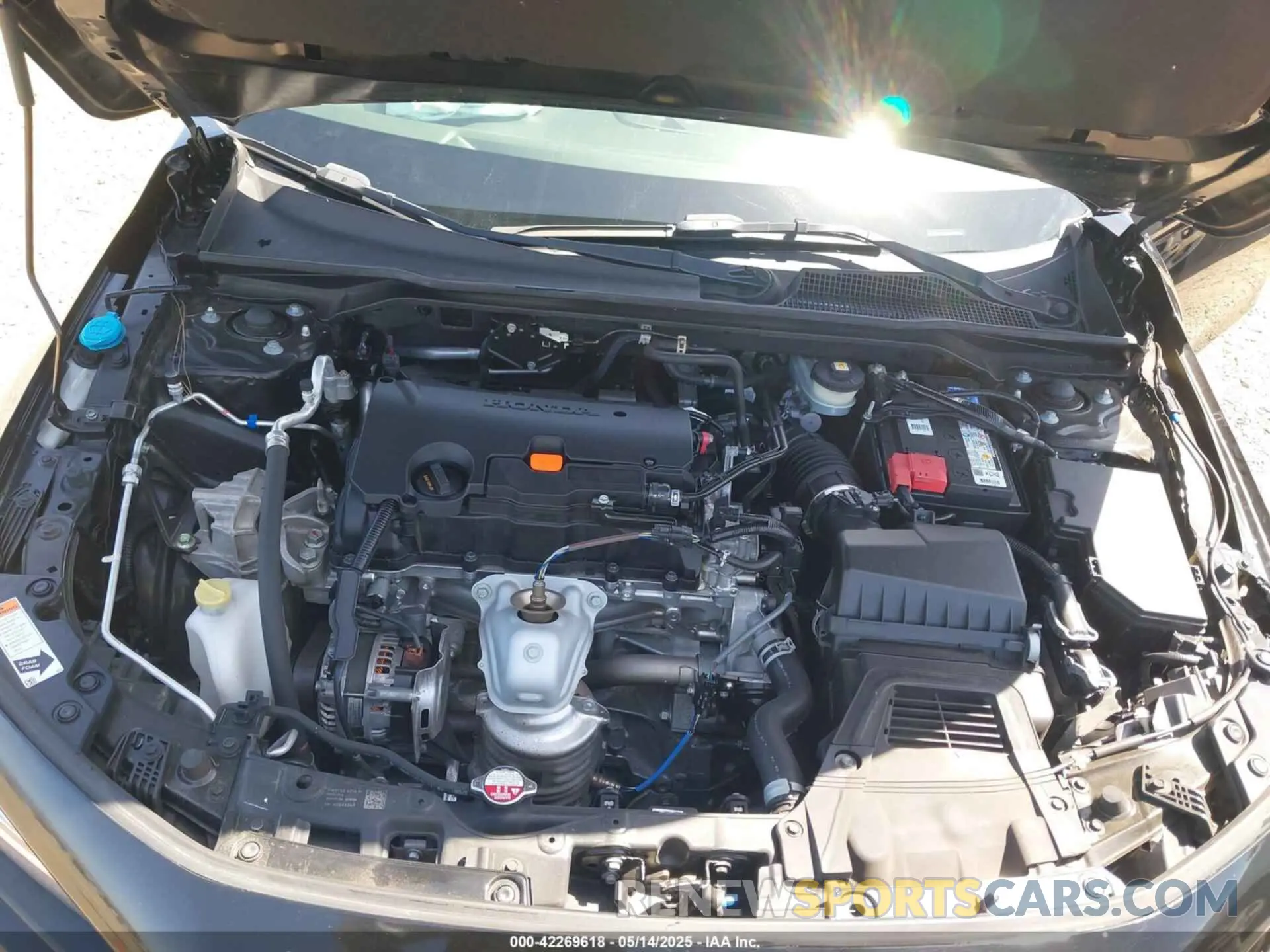10 fotografías del automóvil dañado 2HGFE2F28NH514361 HONDA CIVIC 2022