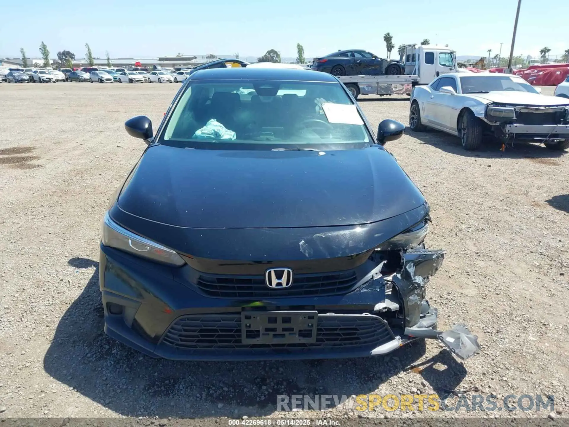 12 fotografías del automóvil dañado 2HGFE2F28NH514361 HONDA CIVIC 2022