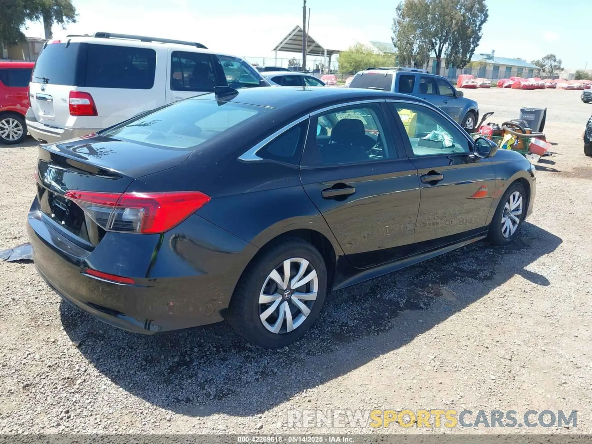 4 fotografías del automóvil dañado 2HGFE2F28NH514361 HONDA CIVIC 2022