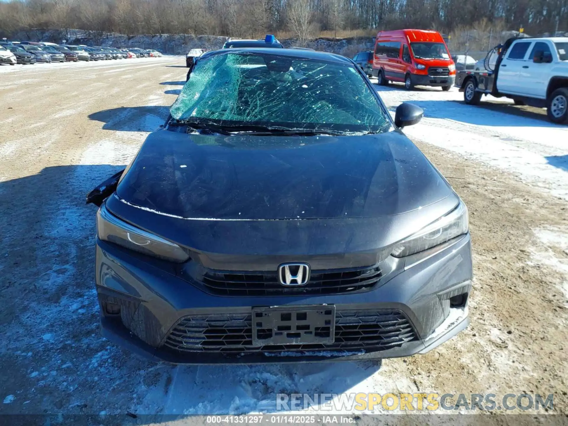12 fotografías del automóvil dañado 2HGFE2F28NH516675 HONDA CIVIC 2022