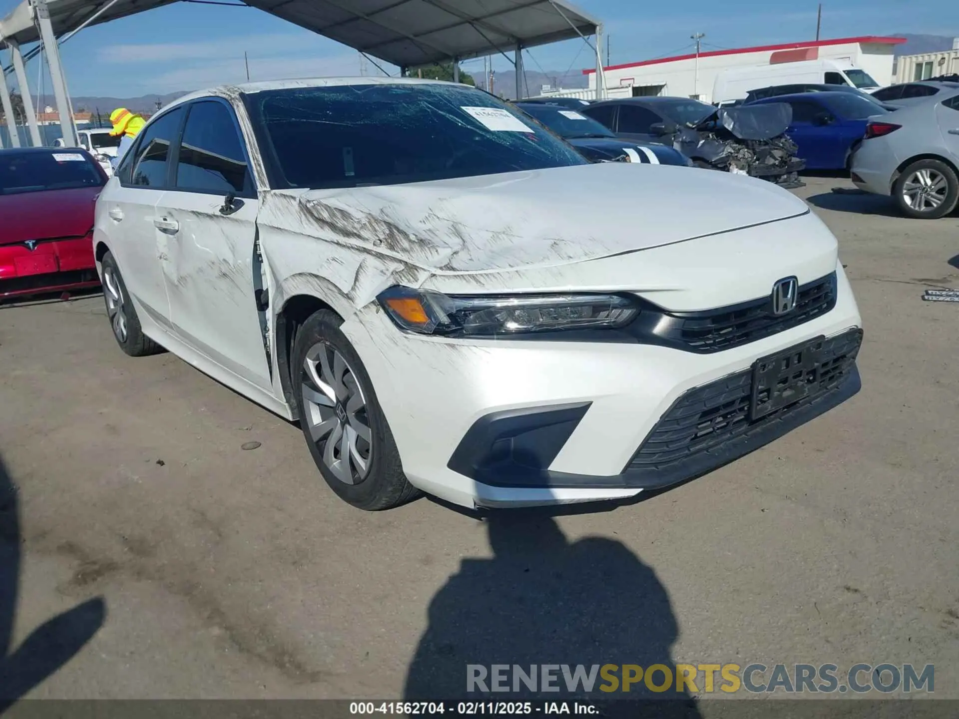 1 fotografías del automóvil dañado 2HGFE2F28NH527272 HONDA CIVIC 2022