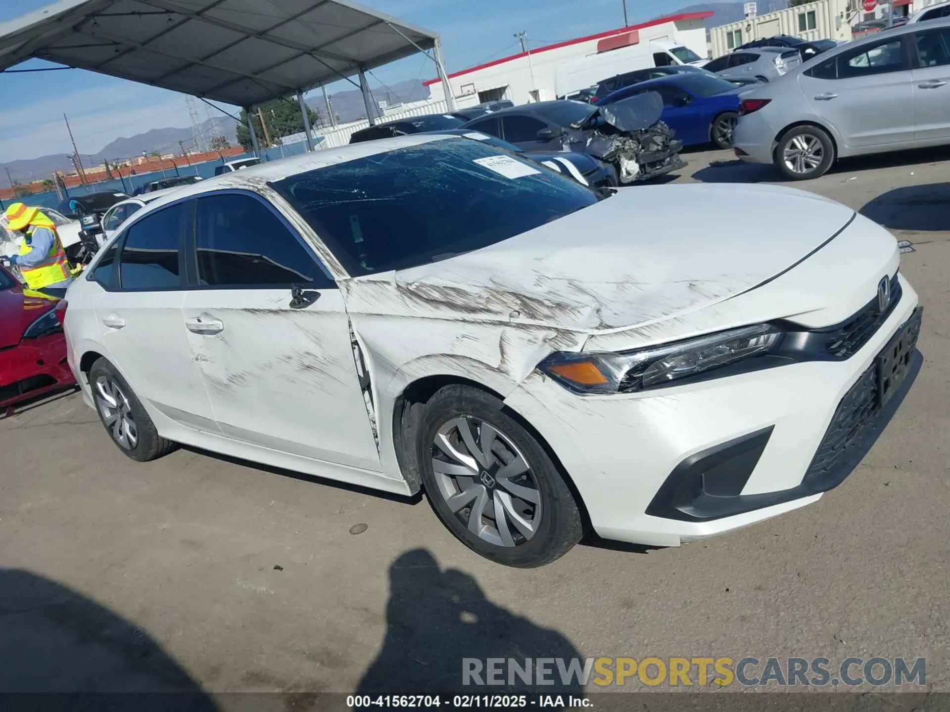 13 fotografías del automóvil dañado 2HGFE2F28NH527272 HONDA CIVIC 2022