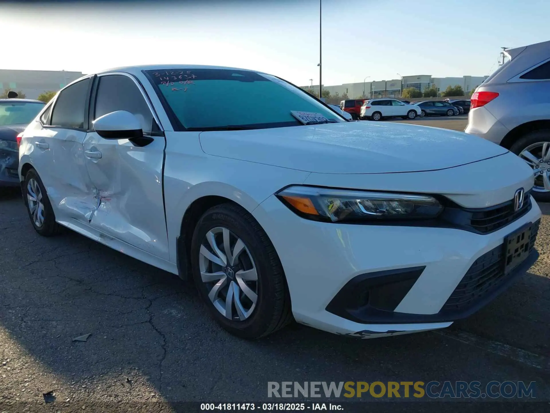 1 fotografías del automóvil dañado 2HGFE2F28NH549174 HONDA CIVIC 2022