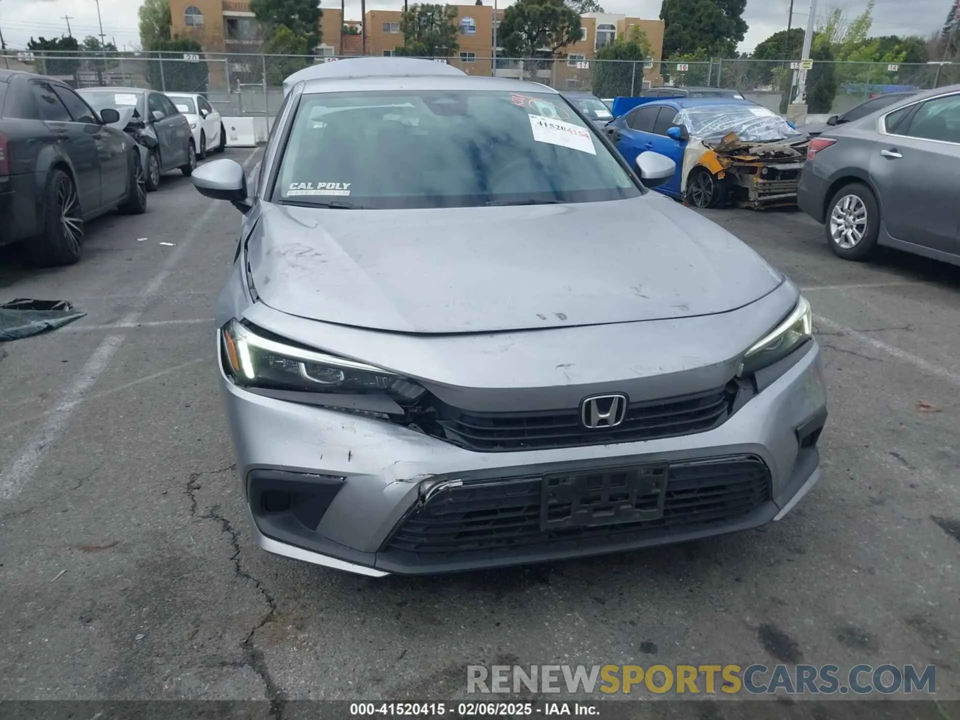 12 fotografías del automóvil dañado 2HGFE2F29NH522470 HONDA CIVIC 2022