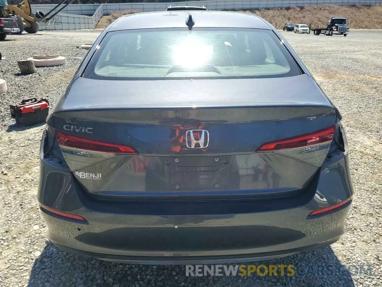 6 fotografías del automóvil dañado 2HGFE2F2XNH548124 HONDA CIVIC 2022