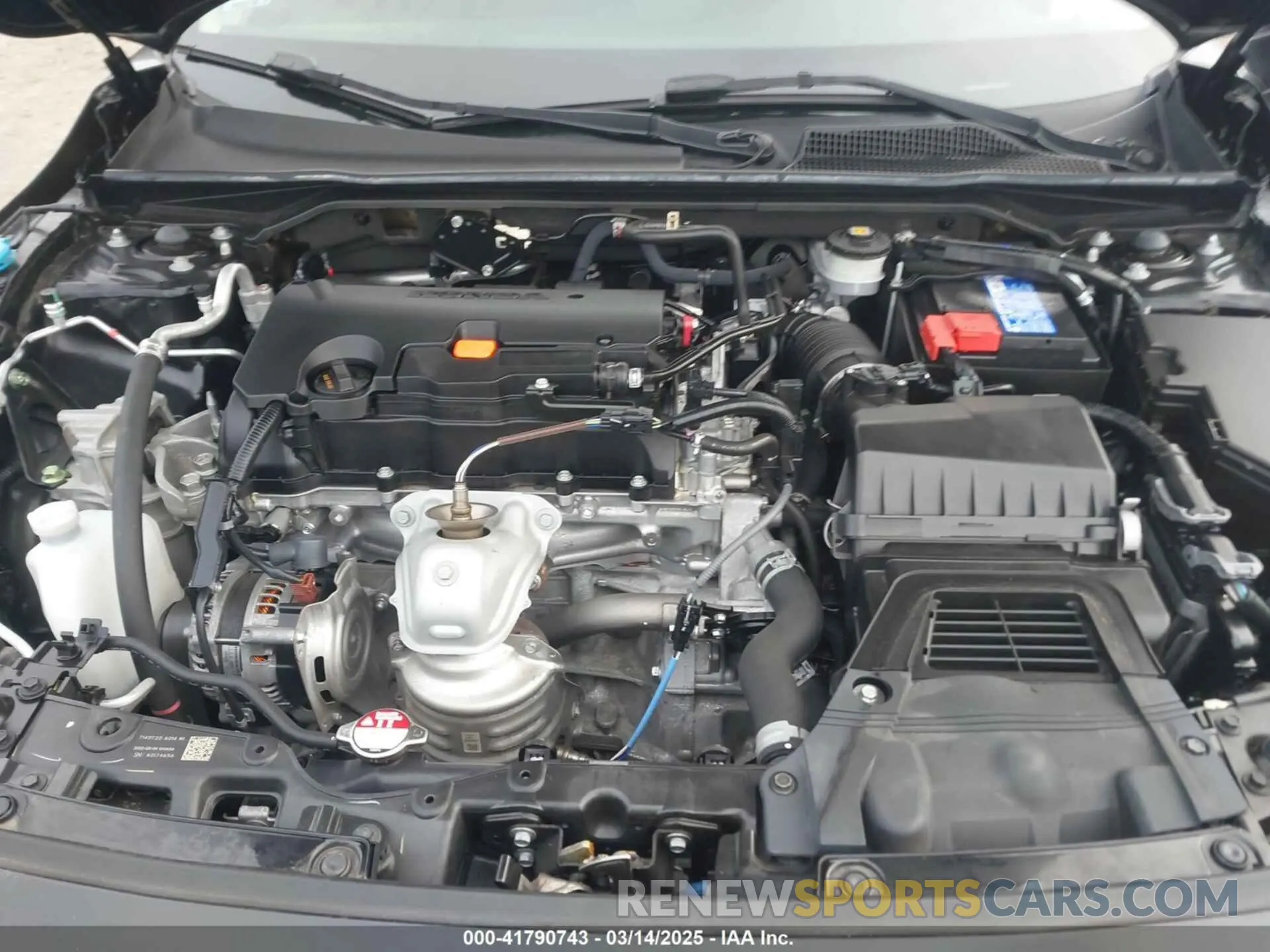 10 fotografías del automóvil dañado 2HGFE2F2XNH573430 HONDA CIVIC 2022