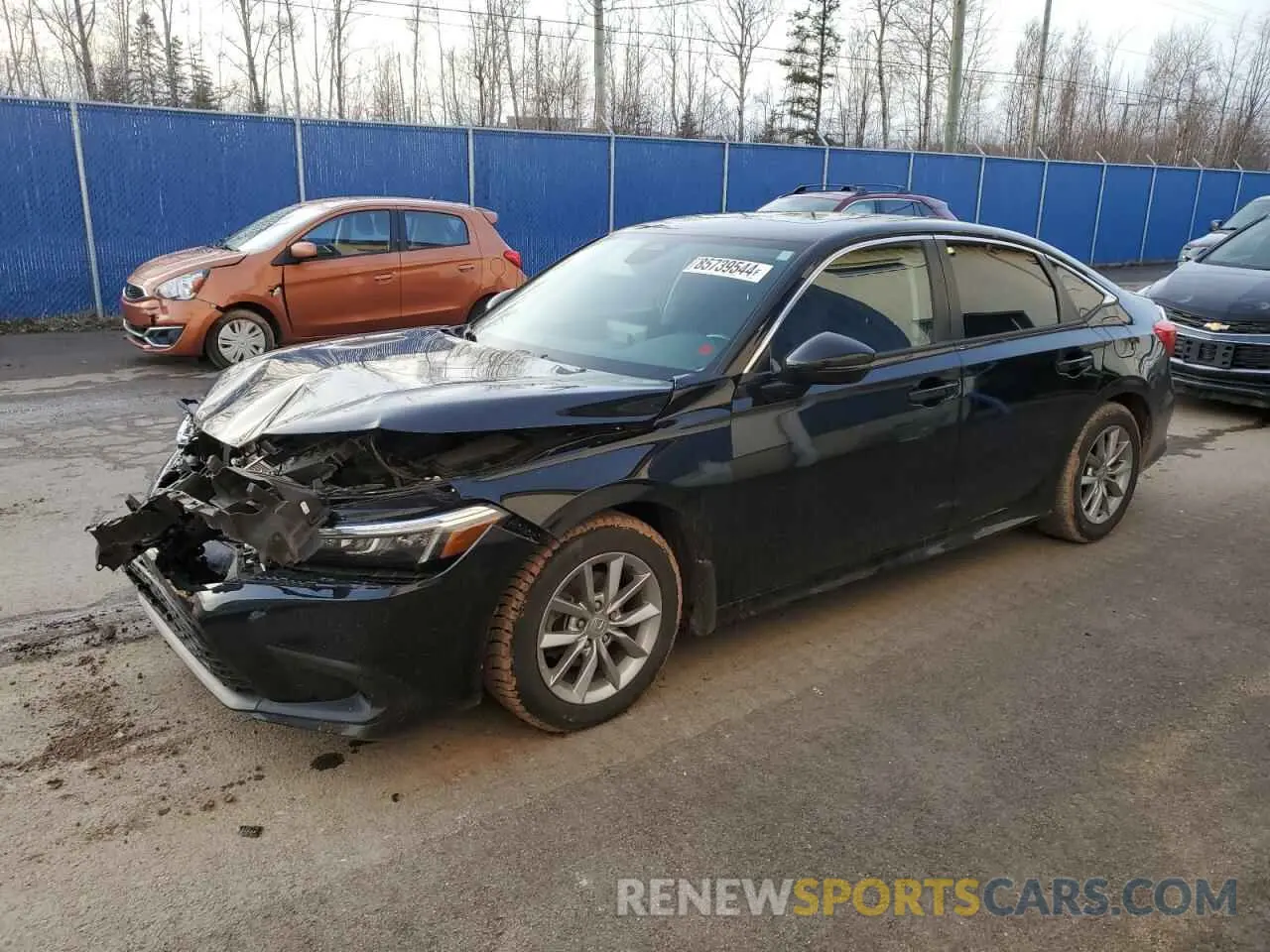 1 fotografías del automóvil dañado 2HGFE2F31NH107653 HONDA CIVIC 2022
