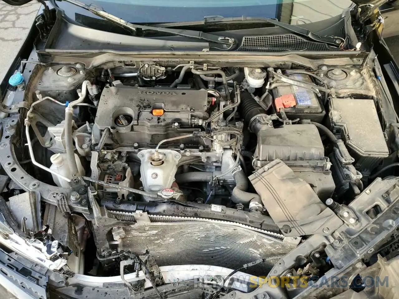 11 fotografías del automóvil dañado 2HGFE2F31NH107653 HONDA CIVIC 2022