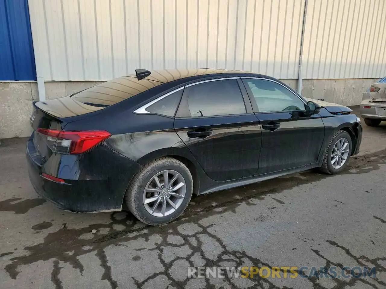 3 fotografías del automóvil dañado 2HGFE2F31NH107653 HONDA CIVIC 2022