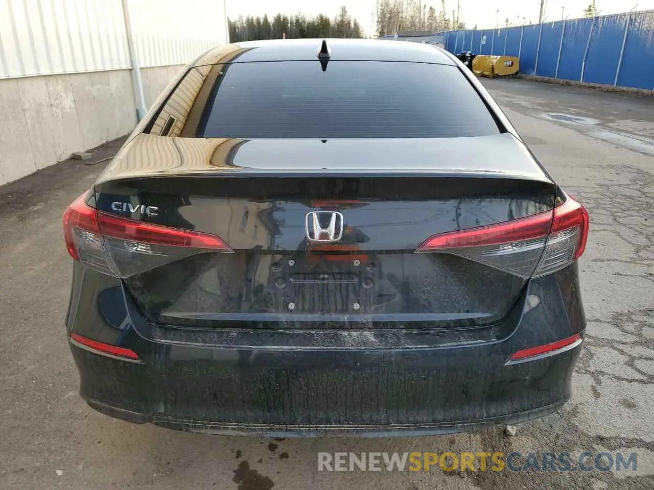 6 fotografías del automóvil dañado 2HGFE2F31NH107653 HONDA CIVIC 2022