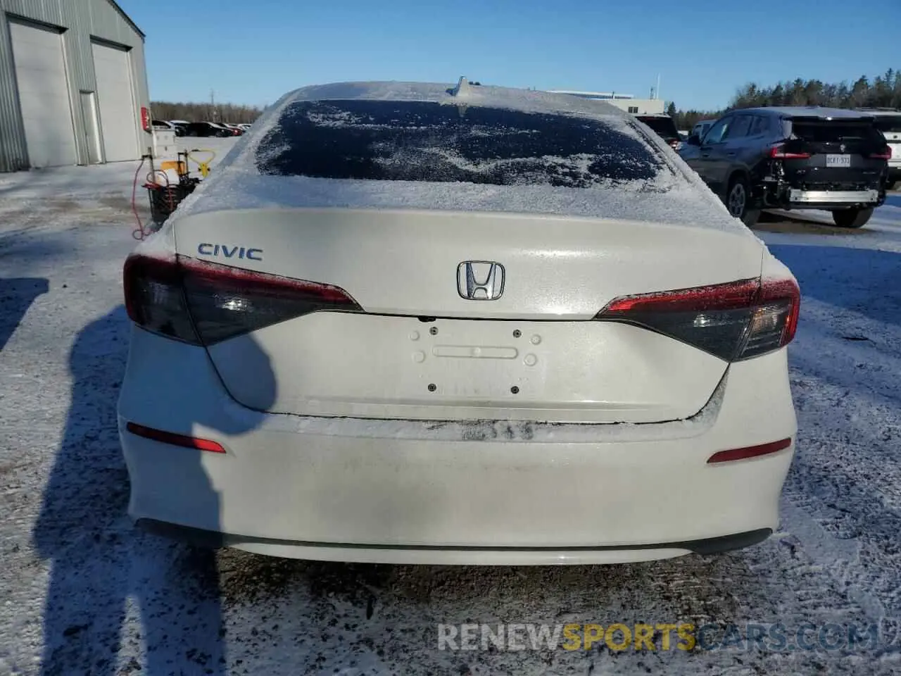 6 fotografías del automóvil dañado 2HGFE2F37NH120634 HONDA CIVIC 2022