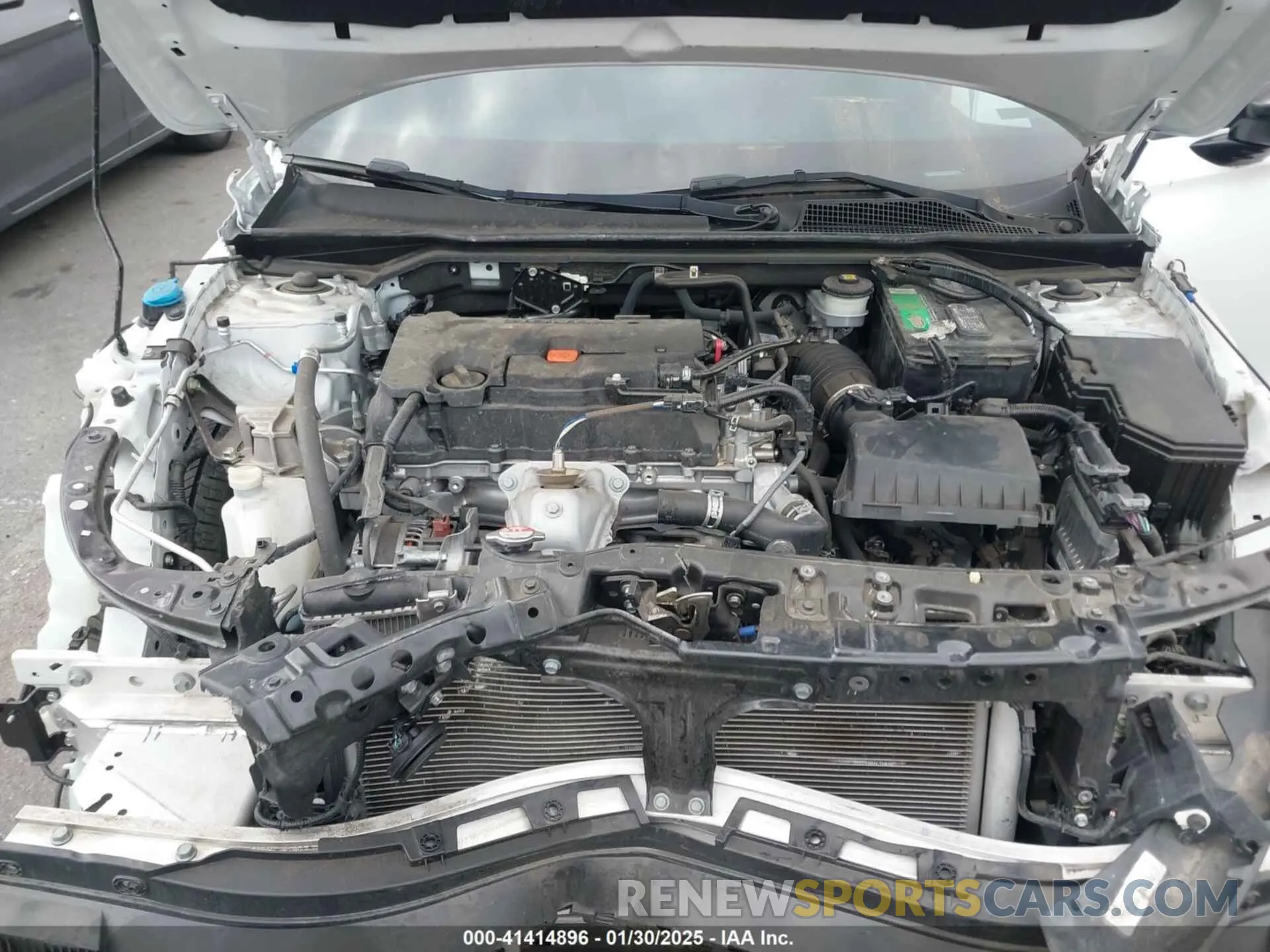 10 fotografías del automóvil dañado 2HGFE2F50NH503252 HONDA CIVIC 2022