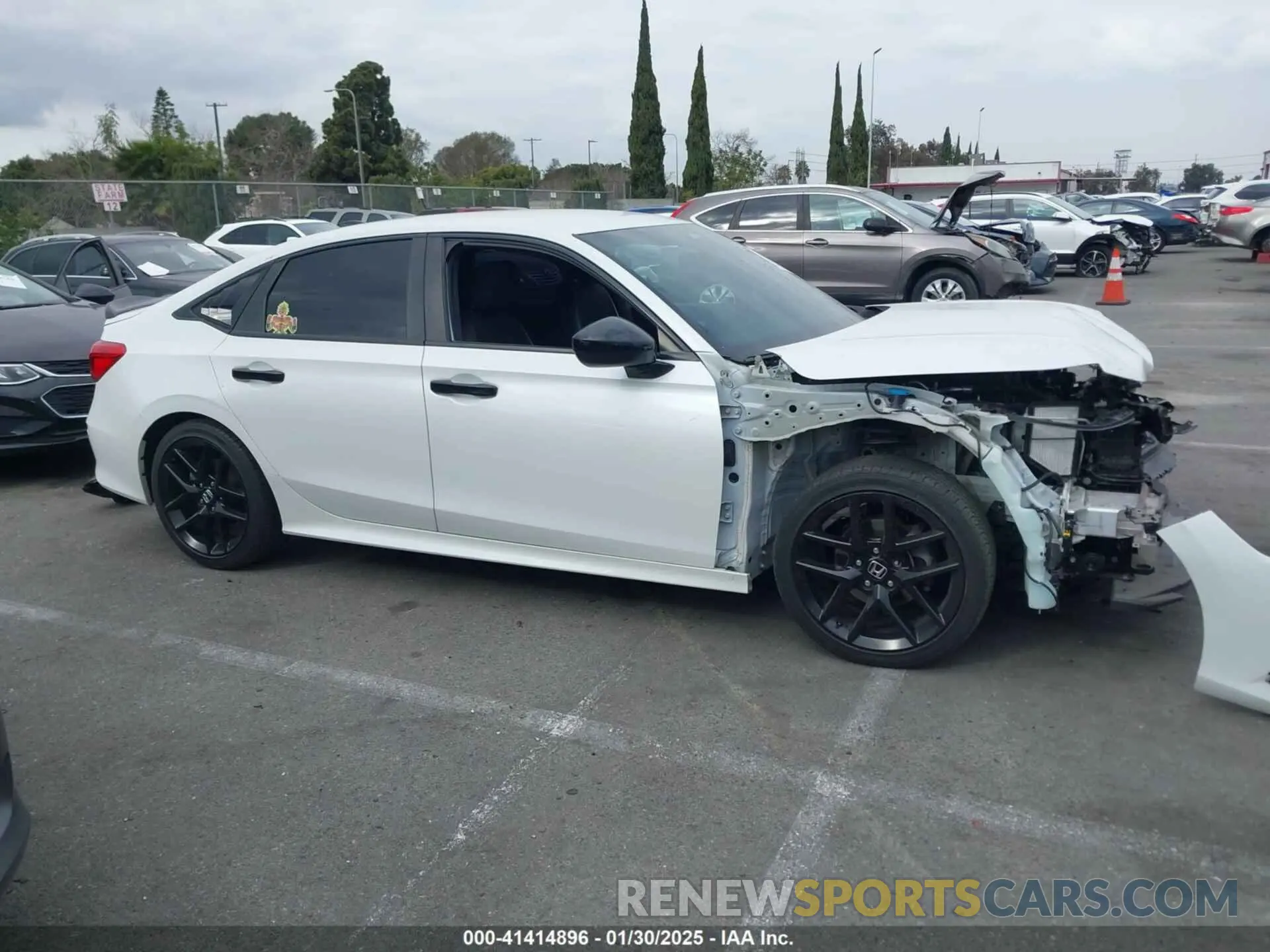 14 fotografías del automóvil dañado 2HGFE2F50NH503252 HONDA CIVIC 2022