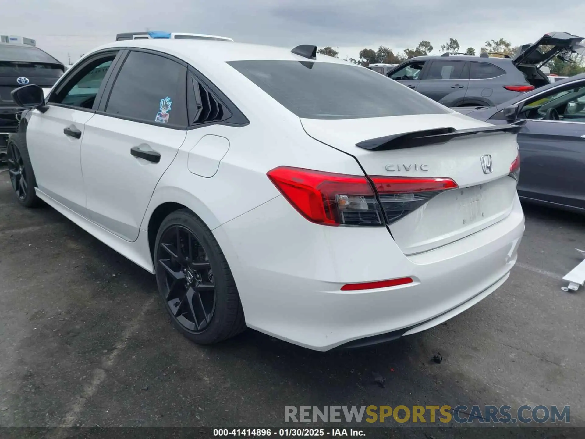3 fotografías del automóvil dañado 2HGFE2F50NH503252 HONDA CIVIC 2022